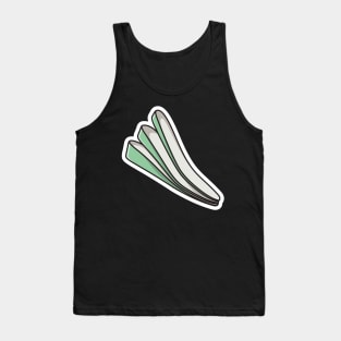 Comfortable Shoes Arch Support Insoles Sticker vector illustration. Fashion object icon concept. Three-layered shoe arch support insole sticker design icon with shadow. Tank Top